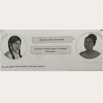 This primary school homework assignment