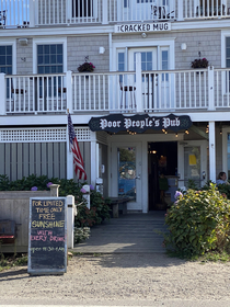 This pub I found on an island in RI gave me  sunshines