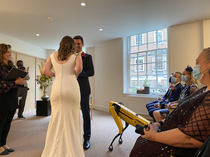 This ring bearer at my brothers wedding