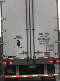 This sassy truck drivers bumper stickers