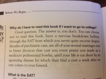 This SAT book doesnt fuck around