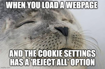 This should be mandatory for all sites with cookie settings
