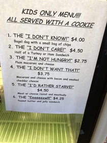 This sign I saw at a sandwich shop