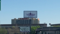 This Strip Club near the Houston airport has managed to successfully pull off the elusive Triple Entendre