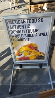 This taco shop in Norway knows what up