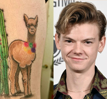 This tattoo I spotted on Reddit really looks like Thomas Brodie-Sangster