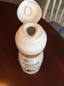 This toilet-top on my coffee creamer Cant unsee it now