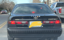 This Toyota identifies as a Tesla