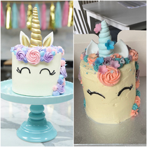 This unicorn cake my wife made for my daughters birthday