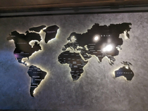 This updated map according to this cafe in Turkey