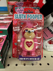 This Valentines candy dispenser