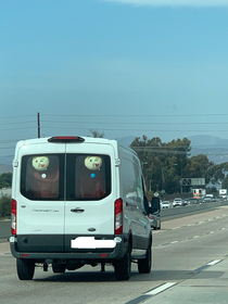 This van is seducing you on the road