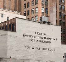 This wall says it all