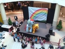 This was at the mall today