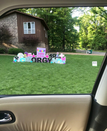 This was in front of a house in Arkansas I am worried