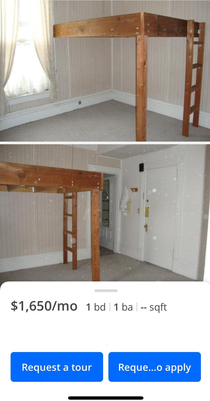 This was listed as a loft