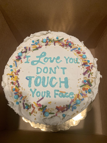 This was my birthday cake on --
