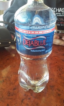 This water taste strangely familiar