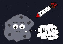 This week NASA purposely hit an asteroid with a rocket this is my take on it