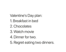 This will be my valentines day and Im ok with it Haha