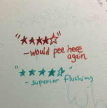 This writing on the wall in the restroom has me dead
