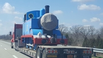 Thomas being taken hostage