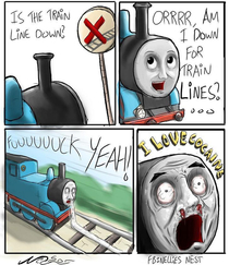Thomas loves cocaine