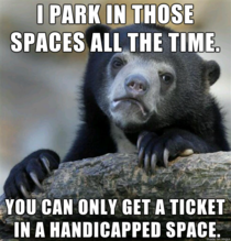 Those park here for pick-up spaces that all the stores have now