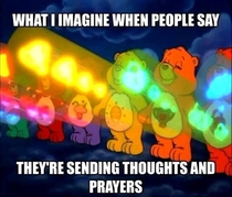 Thoughts and prayers