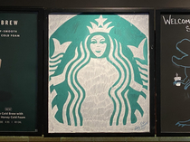 TIL Starbucks hired Wendy Williams to redesign their logo 