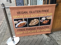 TIL vegans can eat lamb if you feed it only grass