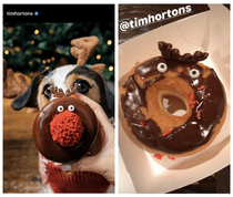 Tim Hortons new Christmas Donut