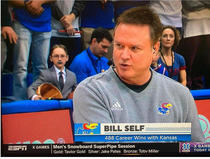 Time traveler spotted at Kansas game