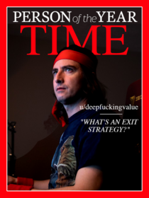 TIMEs Person of the Year  He fucking deserves it
