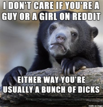 To all the Redditors coming out as females