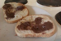 To all the roommates out there this is what happens when you put the nutella in the fucking fridge Fuck you Dave