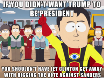 To everyone complaining about Donald Trump being President