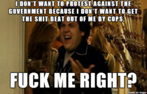 To everyone telling the US Redditors we should be protesting 