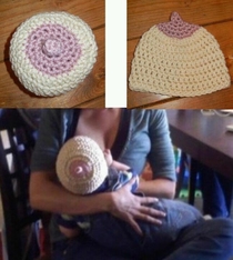 To keep from offending people when breastfeeding in public