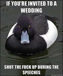 To the bitch who kept talking loudly while my soft-spoken uncle and cousin were trying to give their speeches