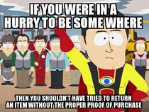 To the bitchy customers who love to throw a fit because Im in a hurry youre the Bain of the retail world