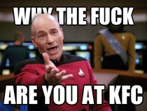 To the guy thats angry about the healthy options at KFC