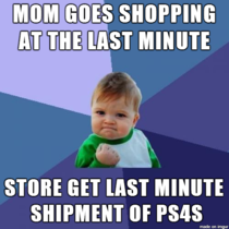 To the people who say last minute shoppers are bad parents