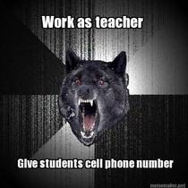 To the teacher who received thousands of texts from students