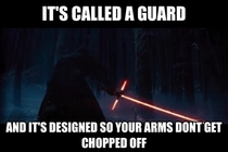 To those upset about the new lightsaber