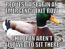 To those who dislike sitting next to children on planes