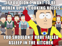 To whatever friend of my roommates that got mad when I made breakfast this morning