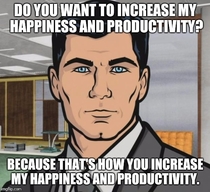 Today at our weekly meeting my boss asked us how we feel about telecommuting