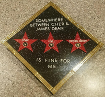 Today Facebook reminded me that  years ago I graduated college with Nickelback lyrics on my cap