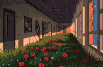 Today I had a dream where I was in a strange place that inspired me to create this pixel art I called it Forgotten